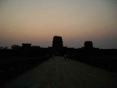 Innenansicht Eingangsportal Angkor Wat