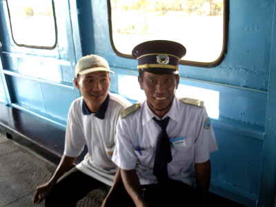 Kontrolleur auf Fhre