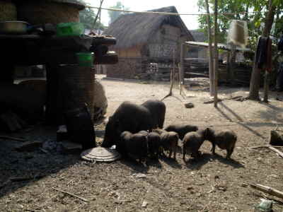 Minority-Village am Lak See