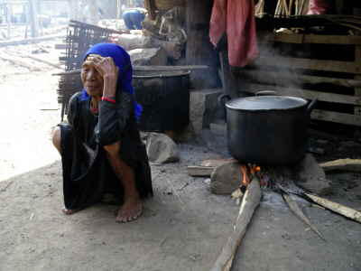 Minority-Village am Lak See