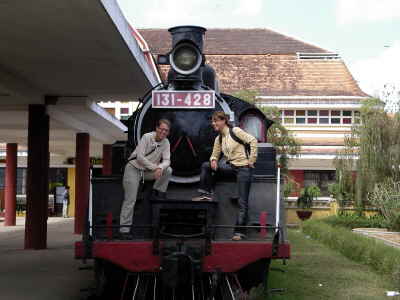 Alte Dampflock Dalat