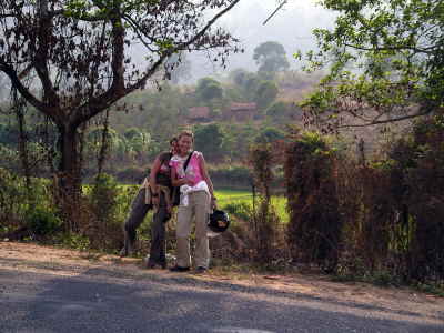...on the road